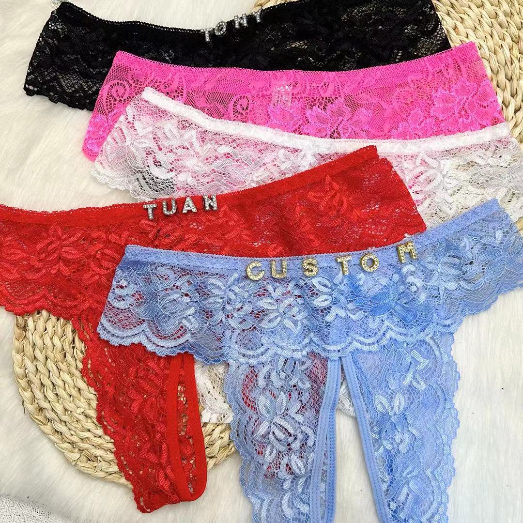 Body Jewelry Back - Culottes en dentelle personnalisées grande taille