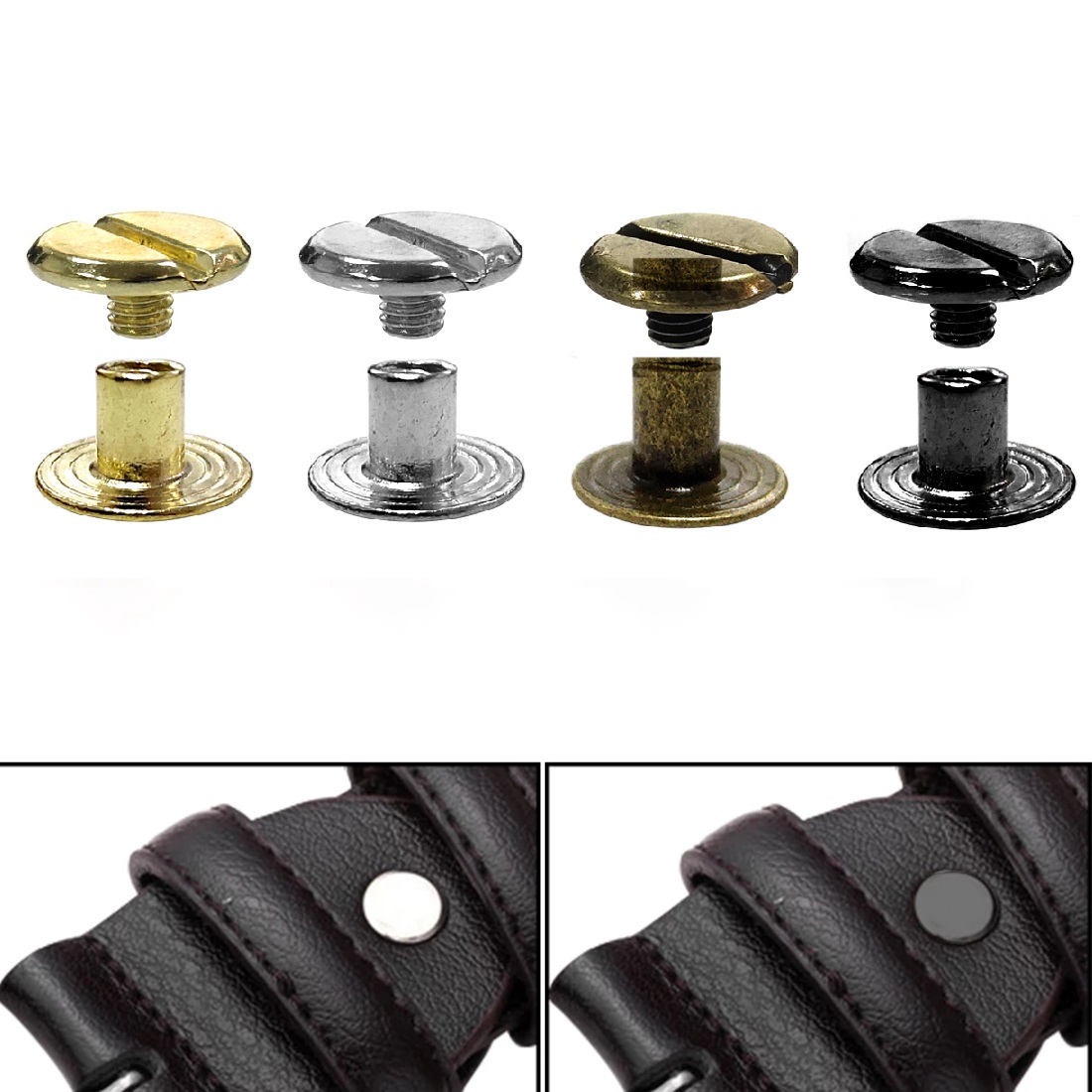 Body Jewelry Chicago - Vis de Chicago en cuir artisanal