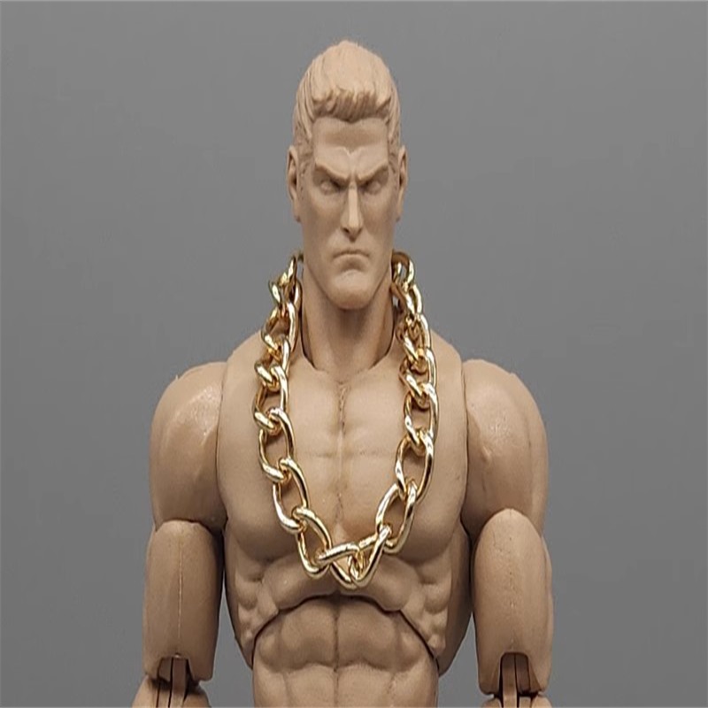 Body Jewelry Real Gold - Accessoires de poupée soldat, collier en