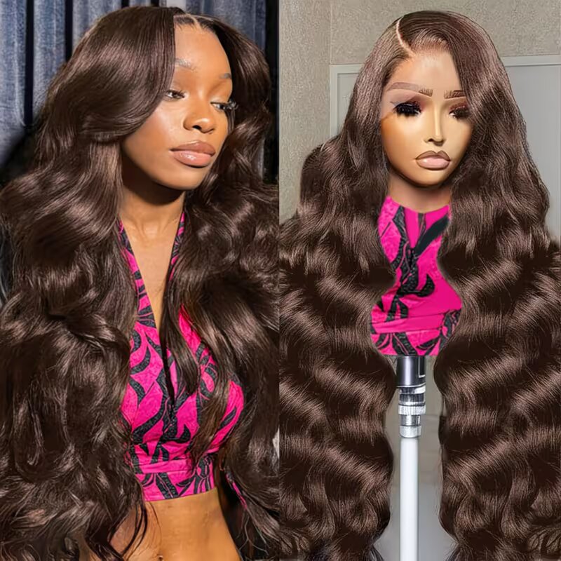 Body Jewelry Underwear - Perruques Lace Front Body Wave 13x4