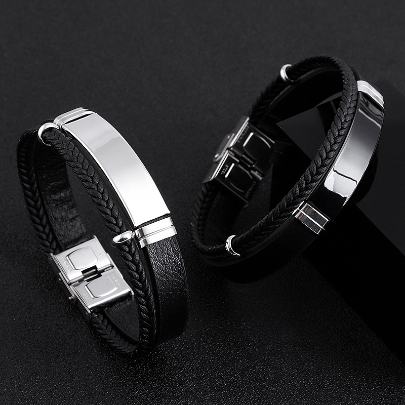 Body Jewelry Titanium - Bracelet en acier inoxydable personnalisé Bracelet