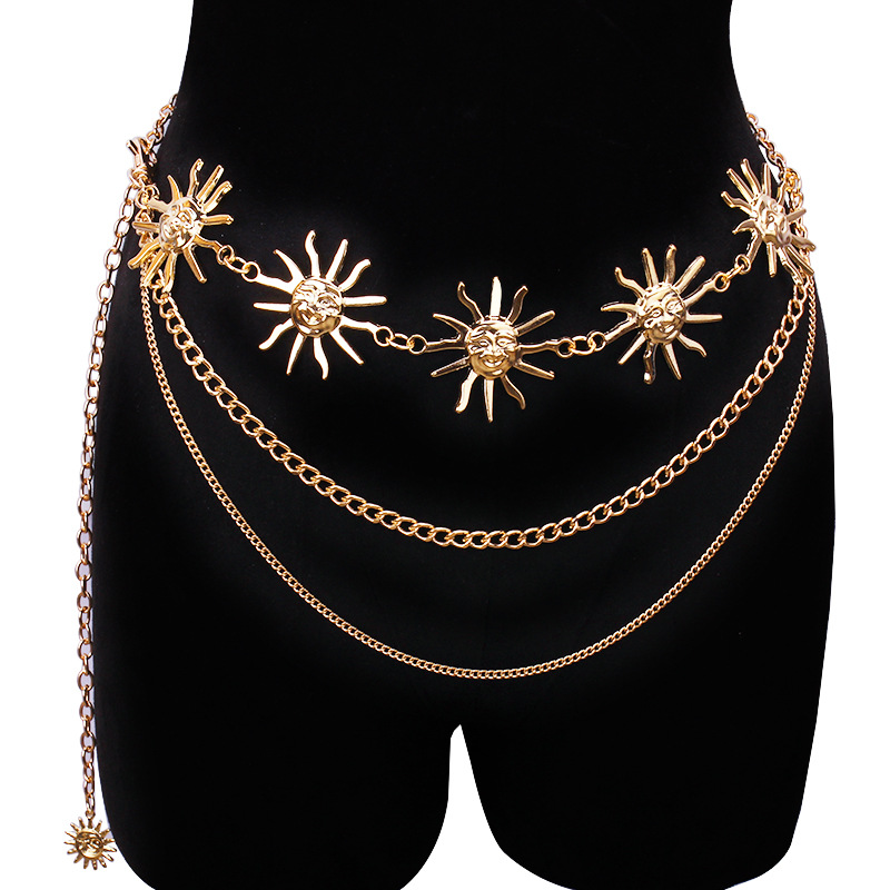 Body Jewelry Helix - Chunky multicouche Punk gothique lune soleil