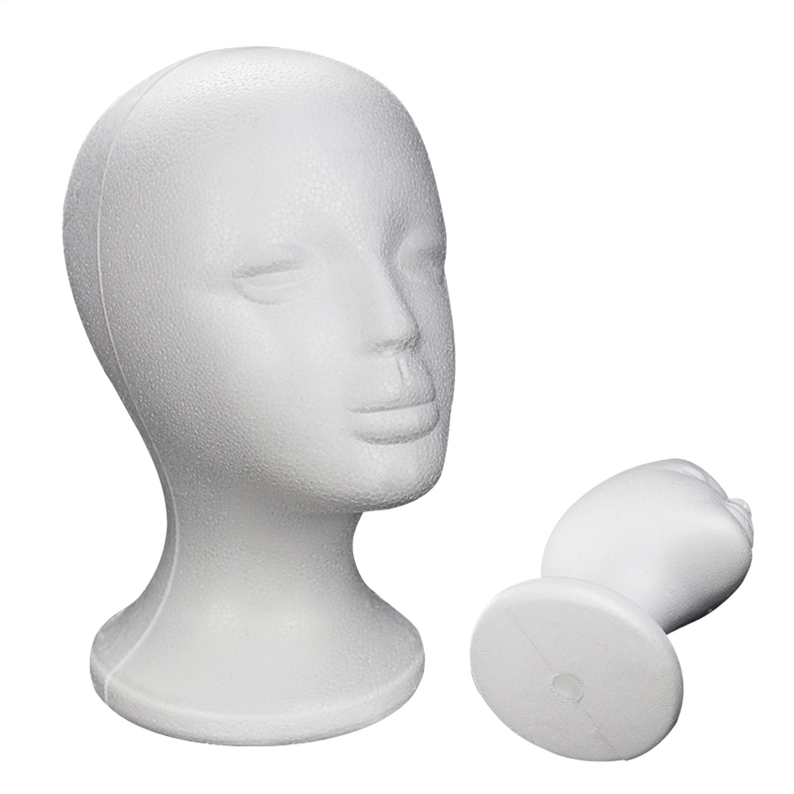 Body Jewelry Display Case - Tête de Mannequin en mousse, modèle