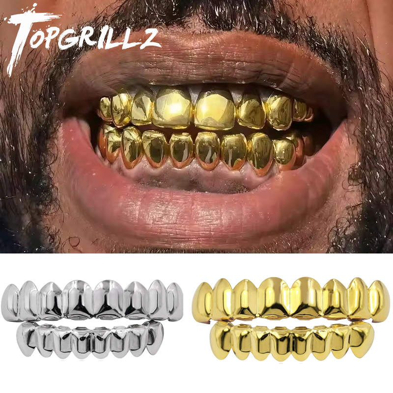 Body Jewelry Real Gold - TOPGRILLZ or argent plaqué HIP HOP