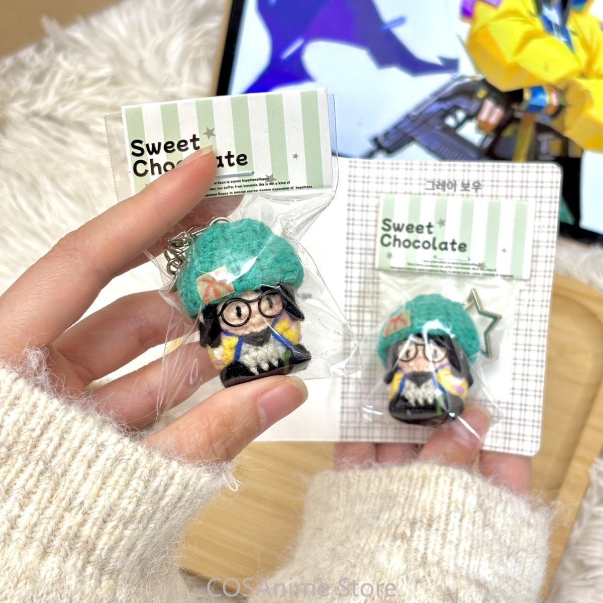 Body Jewelry Underwear - VALORANT Killjoy Game Cosplay Knit Body