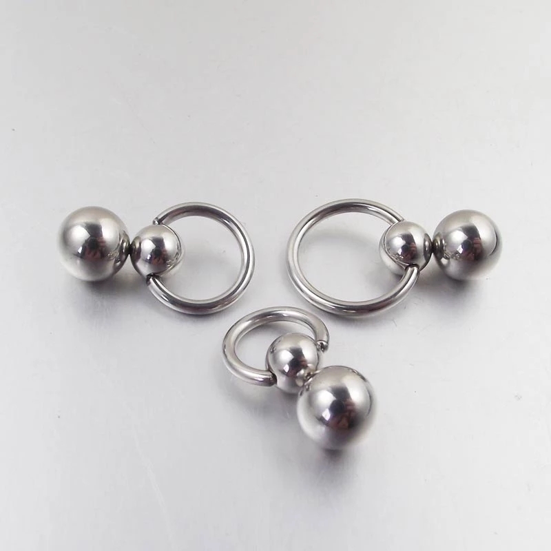 Nipple Bar Curved - Anneau de gourde Cucurbit à Double