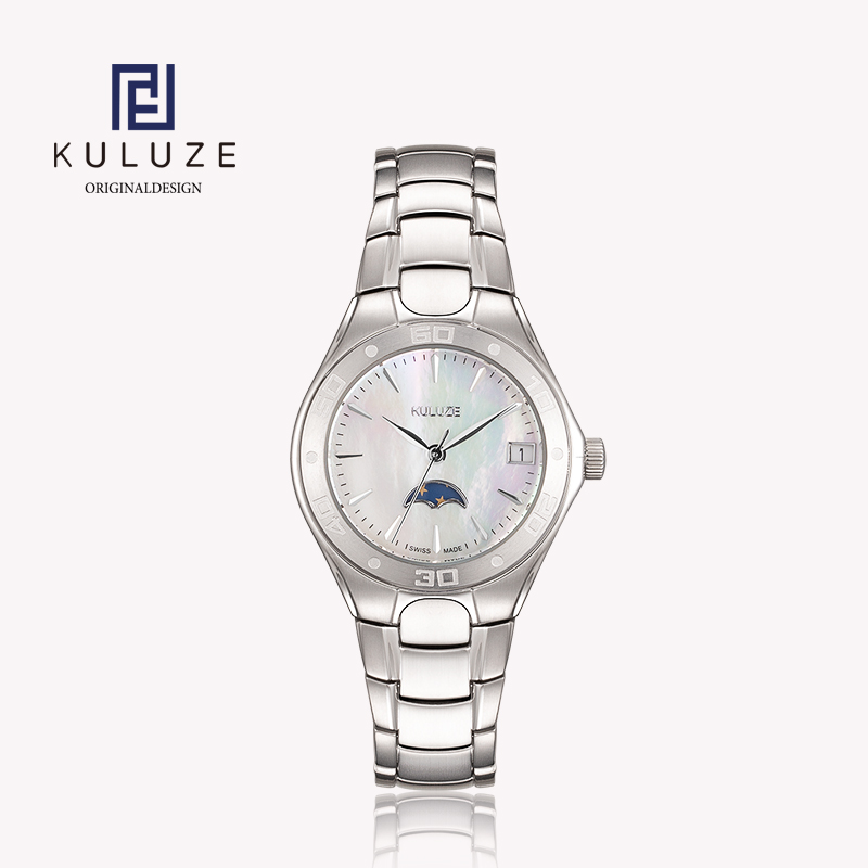 Body Jewelry Titanium - KULUreflective-Montre en titane pour femme, Swiss