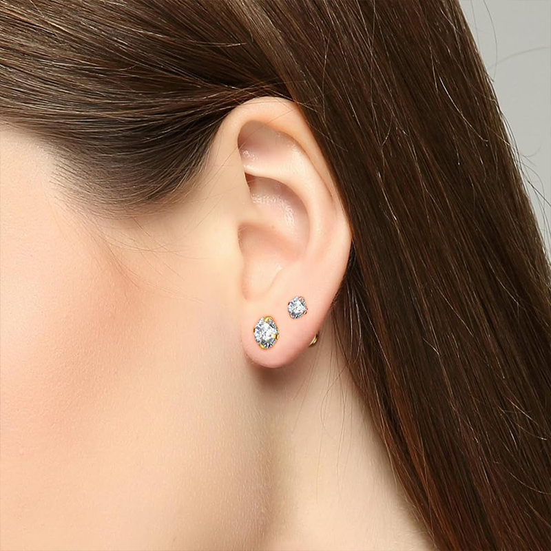 Boucles d'oreilles clous en ti - Body Jewelry Titanium avis et prix