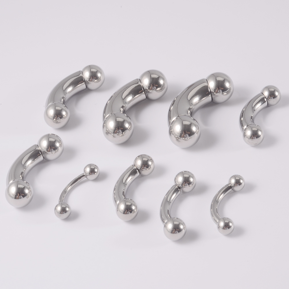 Anneaux d'haltères droits en a - Nipple Bar Curved avis et prix