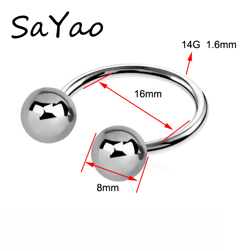 Barre en acier inoxydable de 2 - Nipple Bar Curved avis et prix