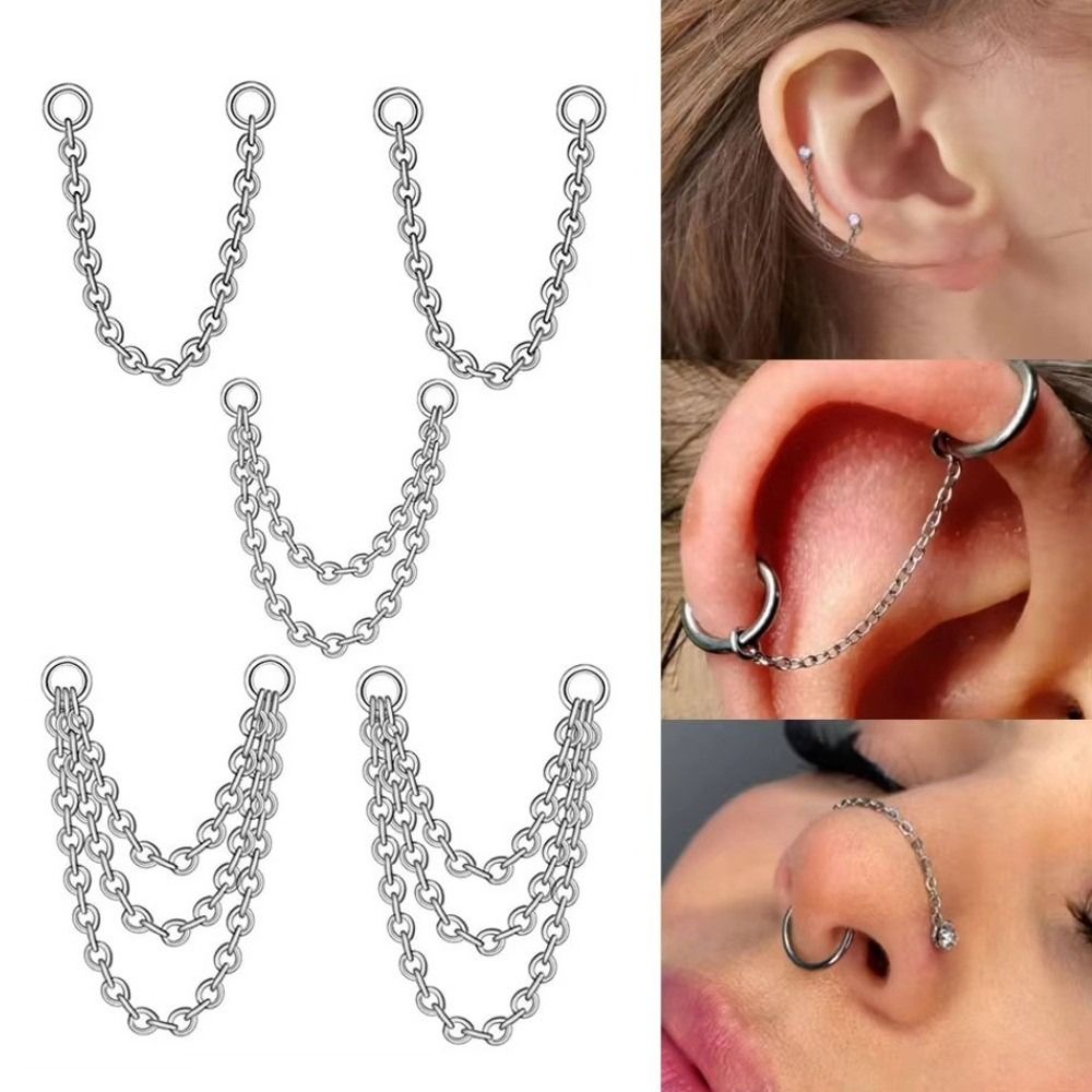 Chaîne de nez en titane, chaîn - Body Jewelry Titanium avis et prix