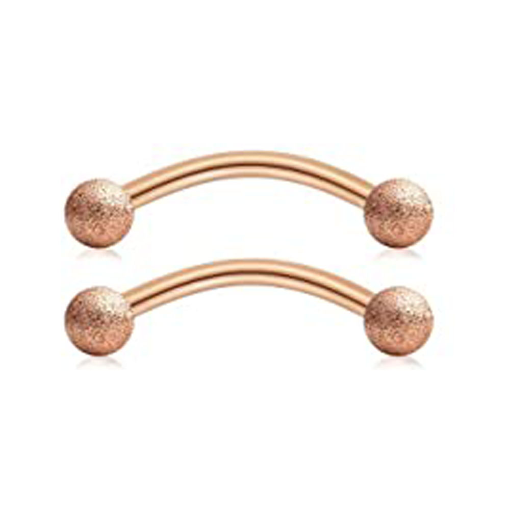Anneaux de ventre incurvés en  - Nipple Bar Curved avis et prix