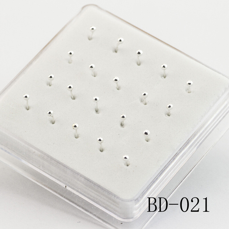 Boîte à bijoux en argent, clou - Body Jewelry Display Case avis et prix
