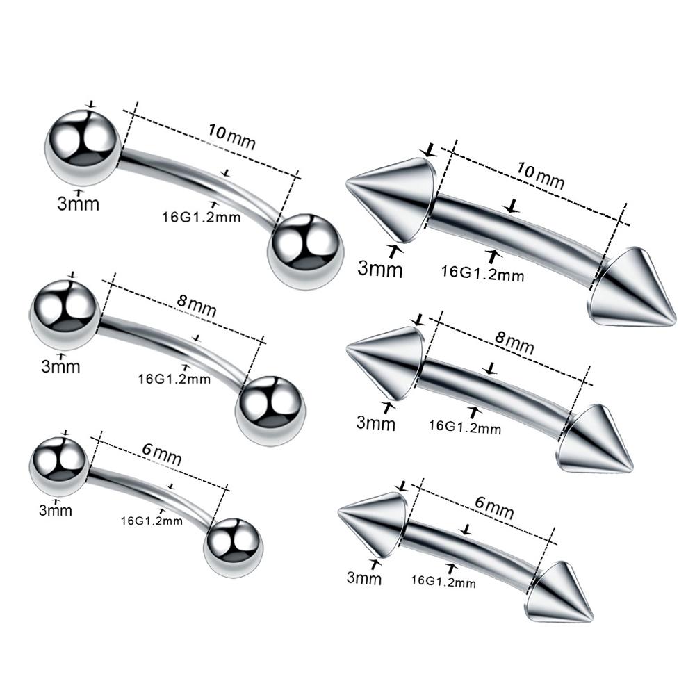 Lot de 10 piercings pour les s - Nipple Bar Curved avis et prix