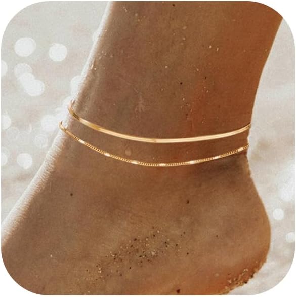Bracelets de cheville pour fem - Body Jewelry Real Gold avis et prix