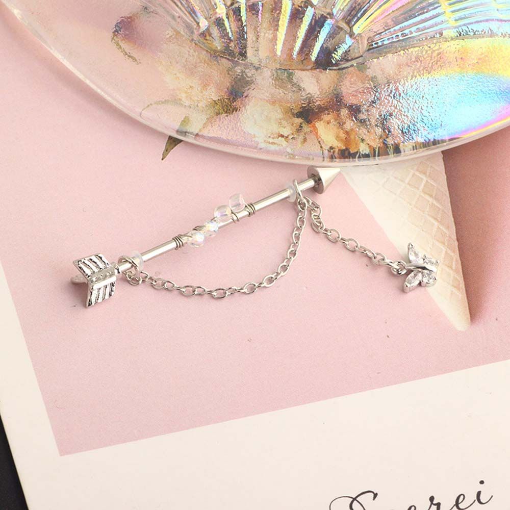 Bijoux pour filles, style punk - Industrial Barbell Long avis et prix