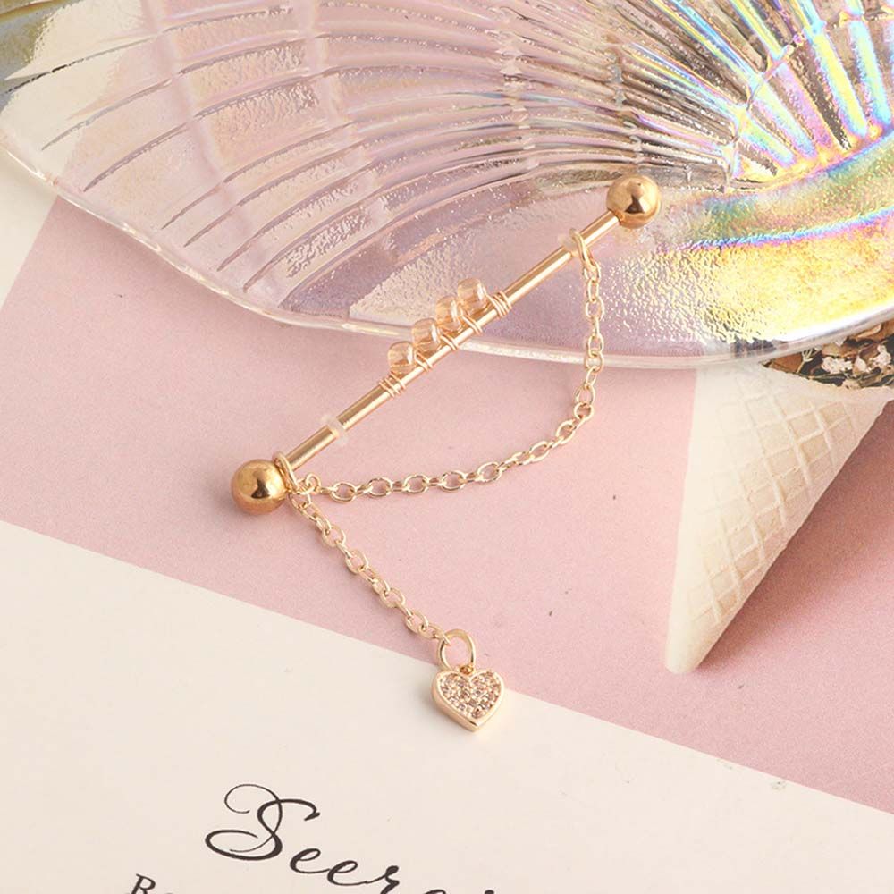Bijoux pour filles, style punk - Industrial Barbell Long avis et prix