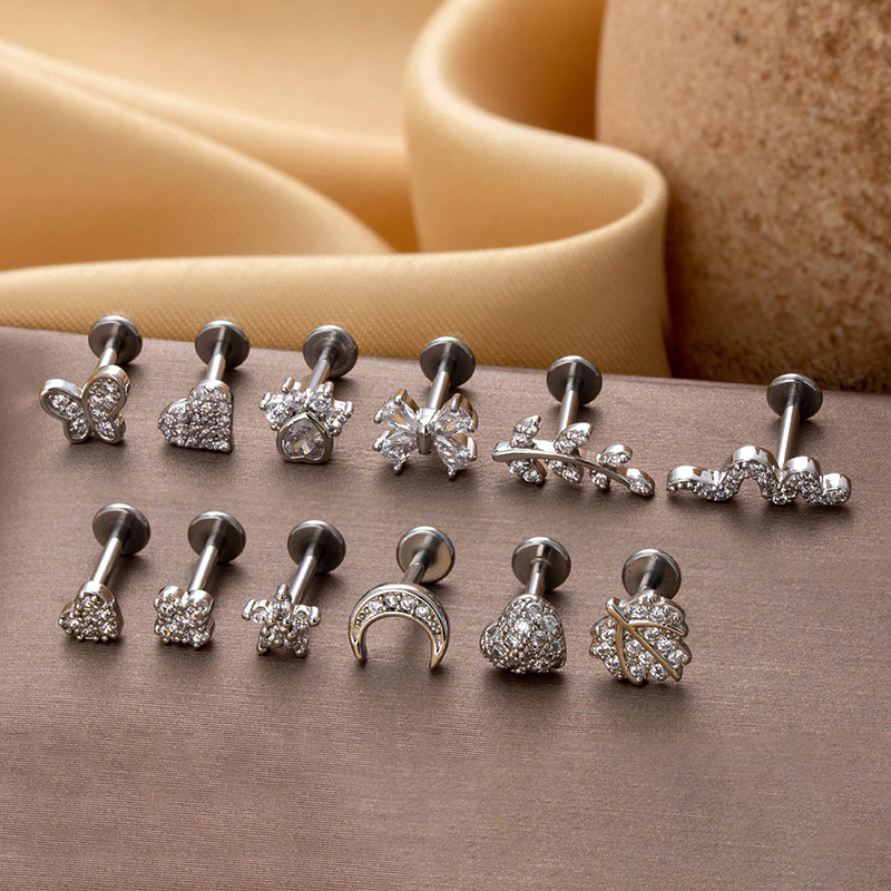 1 pièce 99% pur titane petit c - Body Jewelry Titanium avis et prix