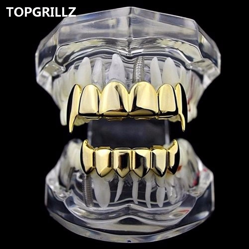 TOicalRILLZ-Ensemble de dents  - Body Jewelry Real Gold avis et prix
