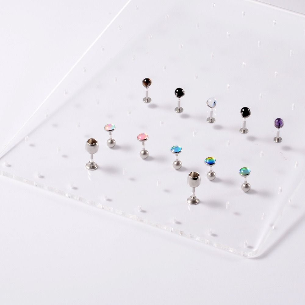 Piercing vernis support nombri - Body Jewelry Display Case avis et prix