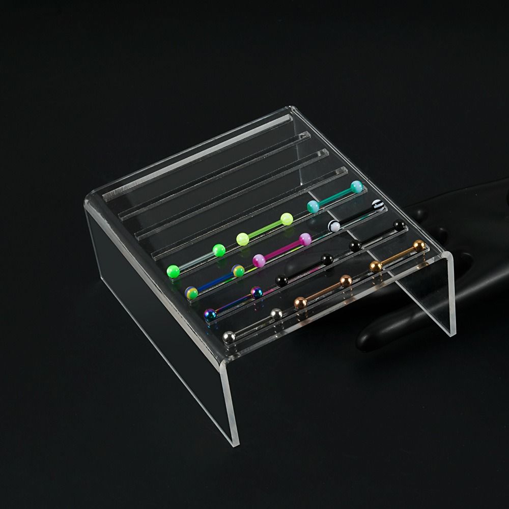 Piercing vernis support nombri - Body Jewelry Display Case avis et prix