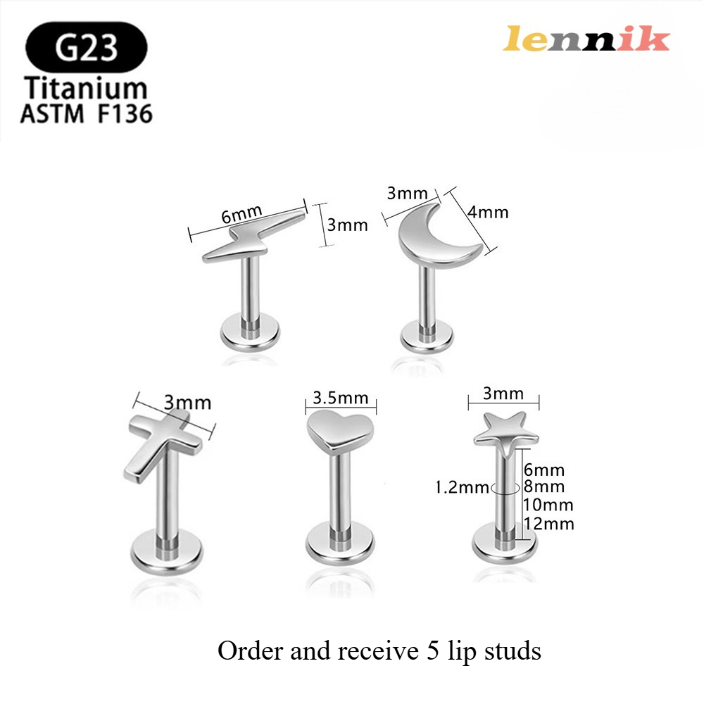 LENNIK F136 alliage de titane  - Body Jewelry Titanium avis et prix