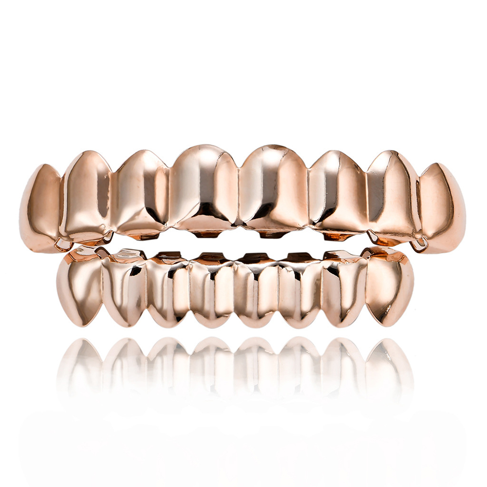 Hip Hop-Dents supérieures plaq - Body Jewelry Real Gold avis et prix