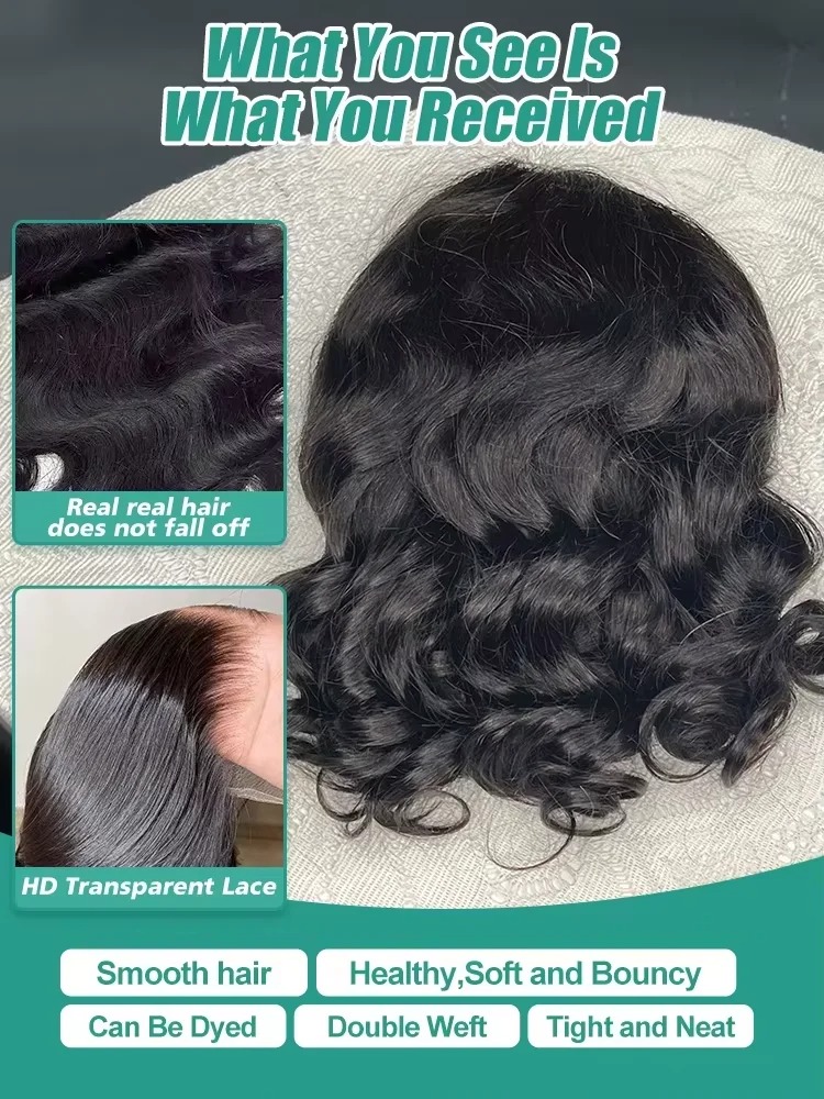 Perruque Bob Body Wave en Chev - Body Jewelry Underwear avis et prix