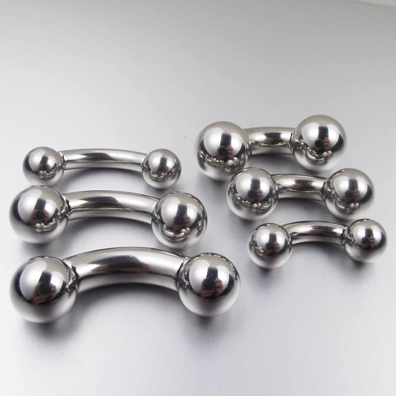 Gels incurvés en acier inoxyda - Nipple Bar Curved avis et prix