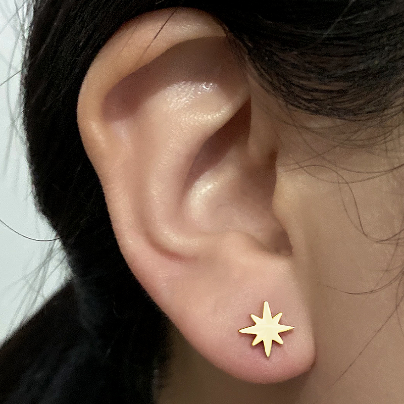 Mini boucles d'oreilles en aci - Body Jewelry Titanium avis et prix