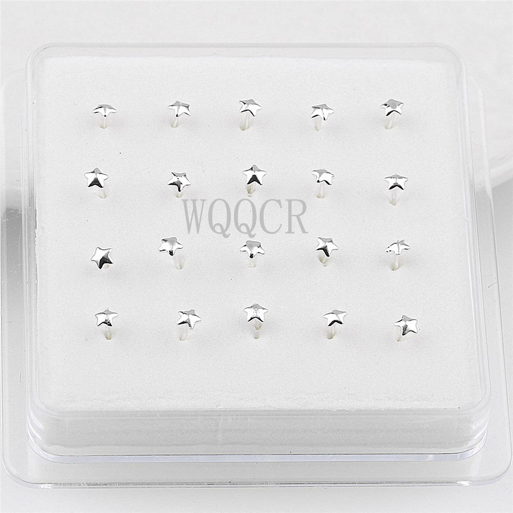 20 pièces/boîte Clous de nez e - Body Jewelry Display Case avis et prix