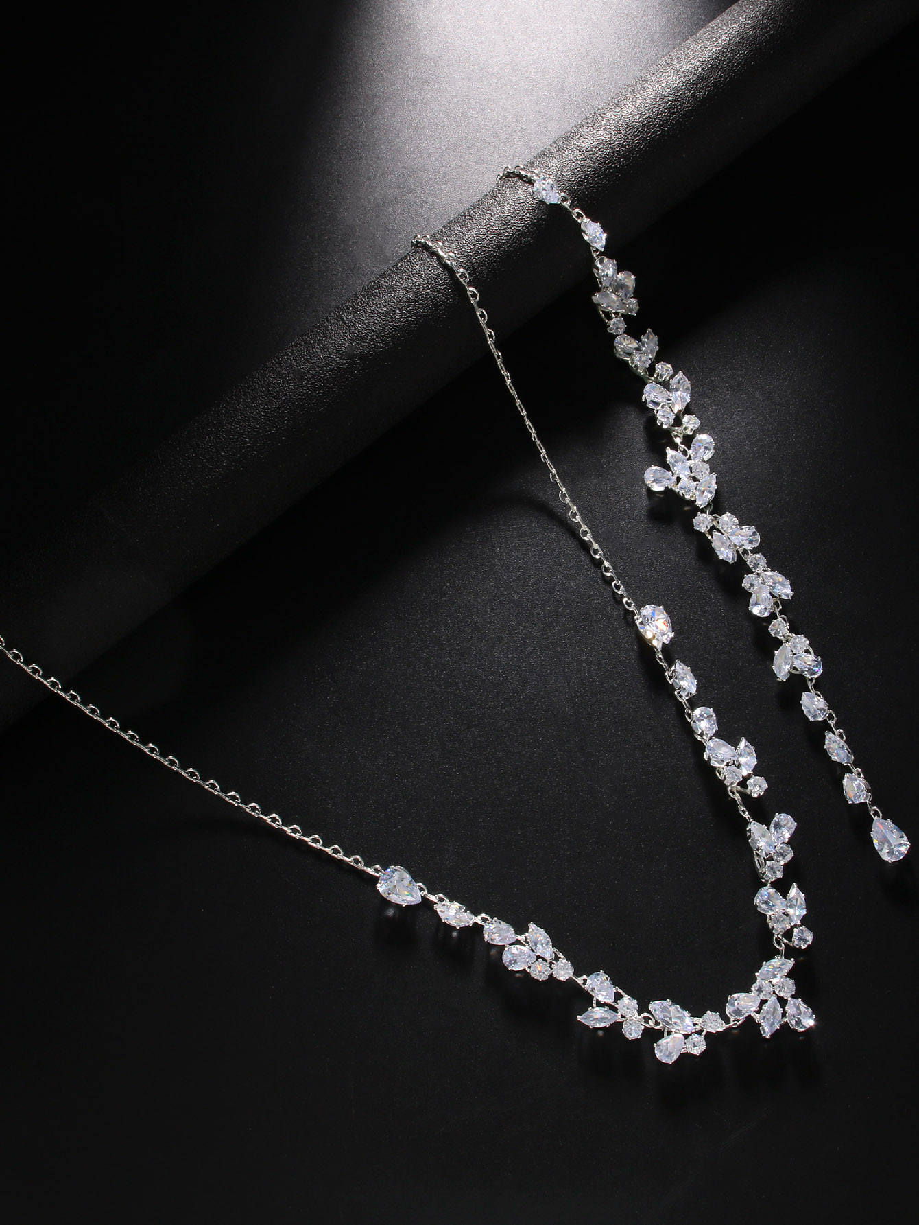 Collier de dos en strass motif - Body Jewelry Back avis et prix