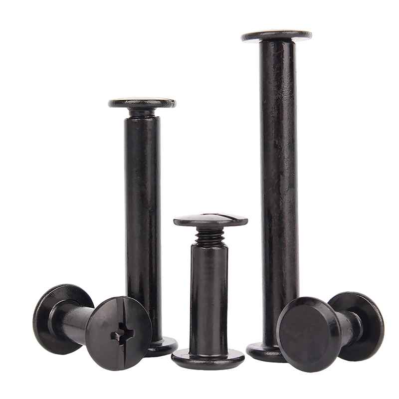 5-20Set Chicago vis M4 M5 noir - Body Jewelry Chicago avis et prix