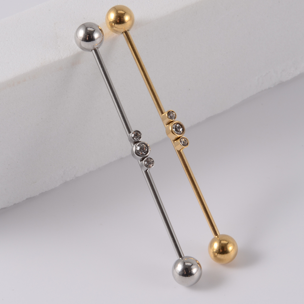 Boucle d'oreille industrielle  - Industrial Barbell Long avis et prix