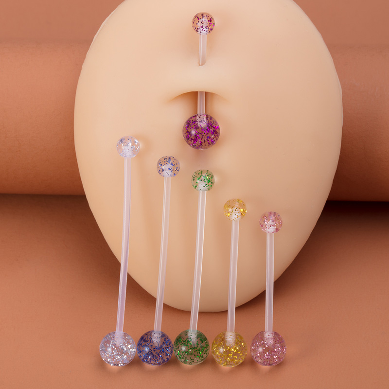 Piercing de nombril Flexible e - Industrial Barbell Long avis et prix