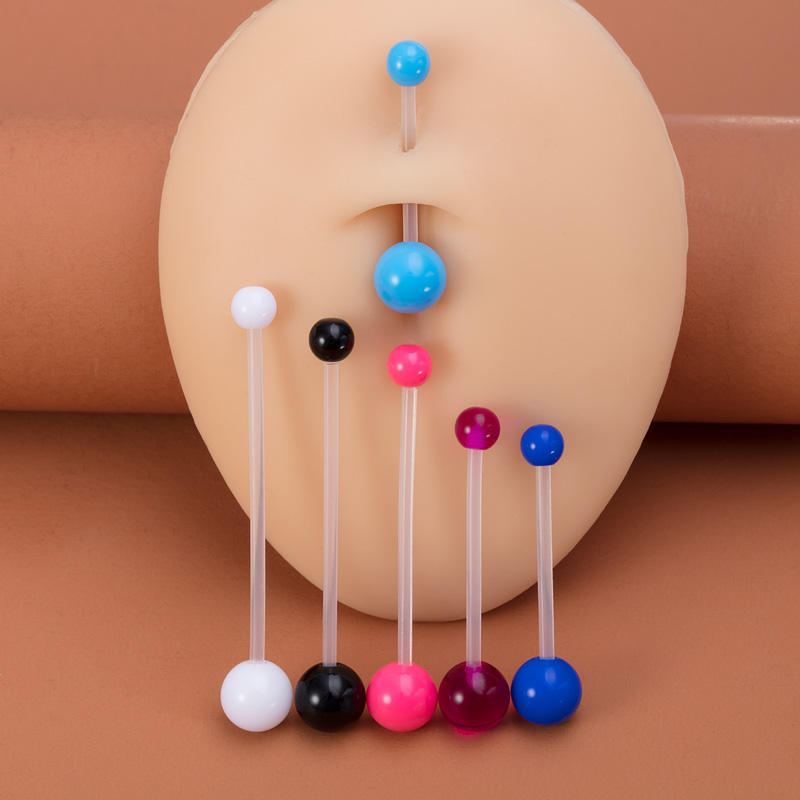 Piercing de nombril Flexible e - Industrial Barbell Long avis et prix
