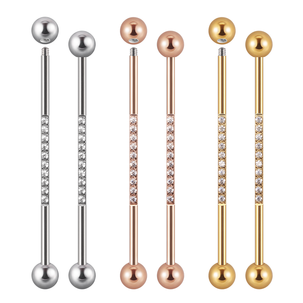 1/3 pièces en acier inoxydable - Industrial Barbell Long avis et prix