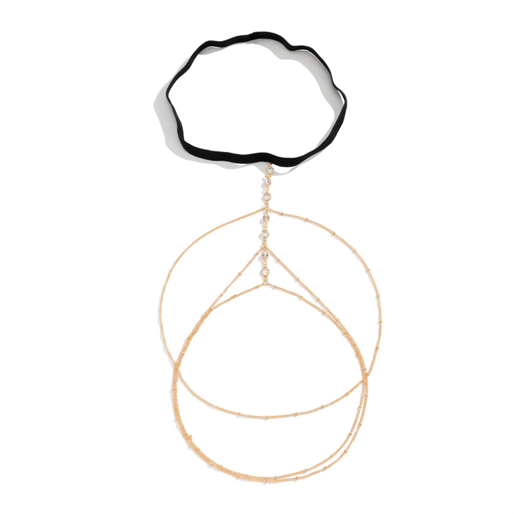 Chaîne de jambe élastique bohè - Body Jewelry Helix avis et prix